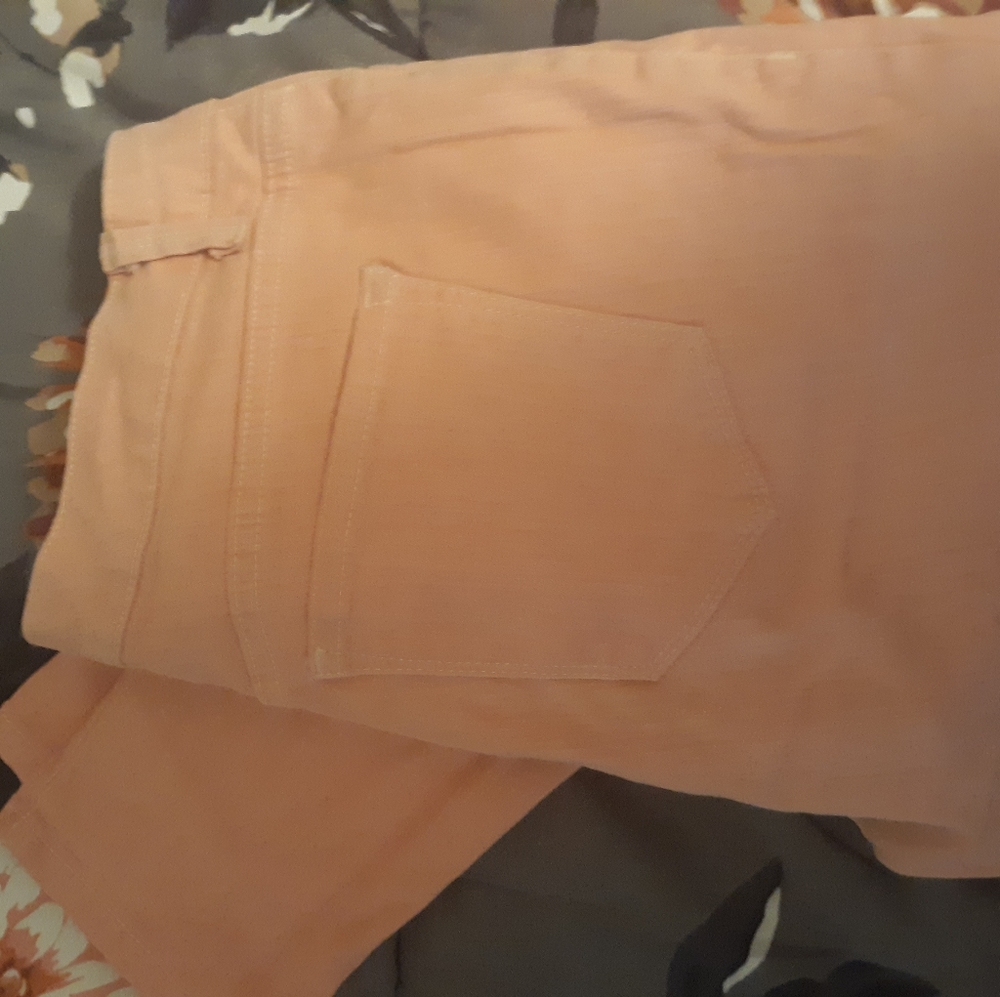NINE WEST light salmon jeans